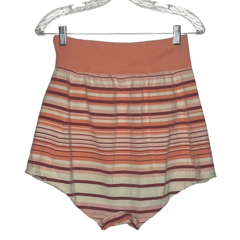 Free People Movement "Hot Shot Stripe" Shorts - Picture 4 of 14